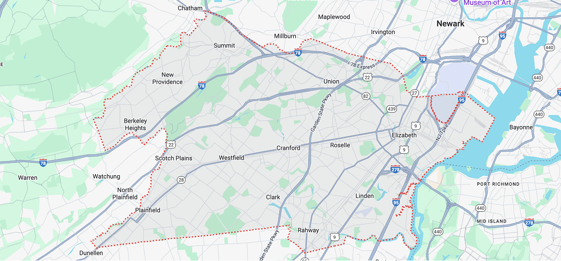 Service Area Map
